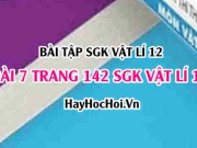 Bài 7 trang 142 SGK Vật Lý 12: Tia hồng ngoại, tia tử ngoại
